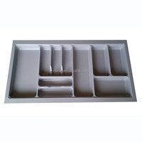 NISKO Fabricant OEM – Plateau de rangement multi-compartiments en ABS pour couverts de cuisine, idéal pour l'organisation des tiroirs et le tri des ustensiles domestiques