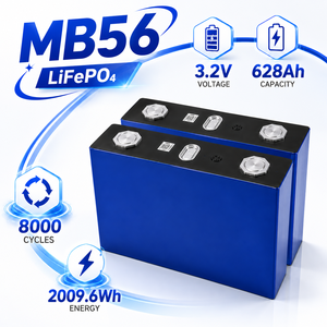 Cellule de batterie prismatique LiFePO4 EU DDP MB56 <span class=keywords><strong>3</strong></span>.2V 628Ah, stockage de lithium haute capacité pour packs de batteries de traction solaires ESS et véhicules électriques - Product Image 5