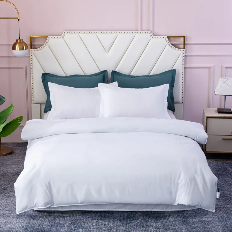 Wholesale Full Size Bed Sheet Set Duvet Cover Hotel Bedding Set