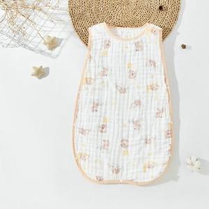 Gigoteuse pour bébé 100% coton respirante et écologique pour nourrissons et tout-petits, nouvelle conception sans manches printemps-automne - Product Image 2