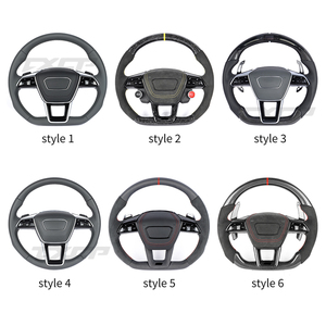 Volante de Cuero Completo Mejorado para Audi A3 A4 A5 A6 A7 A8 Q3 Q5 Q7 Q8 S3 S4 S5 S6 RS3 RS4 RS5 RS6 RS7 <span class=keywords><strong>A1</strong></span> C7 C8 B8.5 B9 - Product Image 6