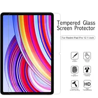 Protecteur d'écran en verre trempé HD anti-rayures pour Xiaomi Redmi Pad Pro 12.1 pouces 2024 Film de protection pour tablette