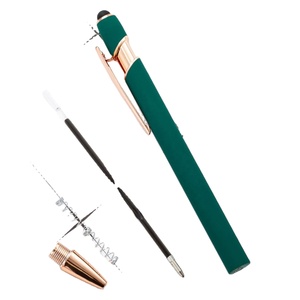 Bolígrafo con Punta Táctil Personalizado con 28 Colores Vibrantes y Tinta Negra Suave para Dispositivos con Pantalla Táctil - Product Image 4