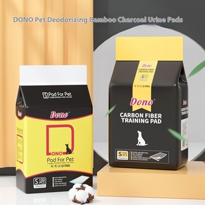 Tampons de pipi pour animaux de compagnie en charbon de bambou épaissi de qualité supérieure contrôle des odeurs Super absorbant pour chiens chats utilisation de la caisse de formation à domicile - Product Image 3