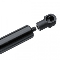 Vérin à gaz de compression personnalisé en acier pour voiture, avec tige hydraulique et support de levage facile