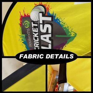 Bandera de Playa Personalizada de Poliéster con Asta de Fibra de Vidrio y Base, Banderas en Forma de Gota Impresas Digitalmente - Product Image 5