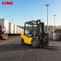 Chariot élévateur électrique industriel XTMG, export d'usine, 1t, 2t, 3t, 4t, 5t, 6t, hauteur de levage 3m-6m, batterie au lithium, durable