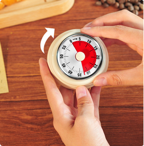 Reloj temporizador de cocina de Chef con alarma fuerte 72dB, respaldo magnético Recordatorio de cuenta regresiva de acero inoxidable Temporizador de cocina para hornear - Product Image 6