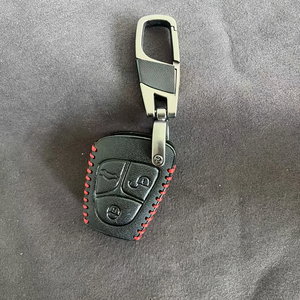 Étui de protection pour clé de voiture en cuir PU de luxe, résistant aux rayures, léger, pour GLK/GLA <span class=keywords><strong>OLIVER</strong></span> - Product Image 5
