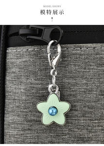 تعزيز الشركة المصنعة مخصص 2D 3D إلكتروني الأزياء الدورية كيرينغ المينا الصلب سلسلة المفاتيح - Product Image 5