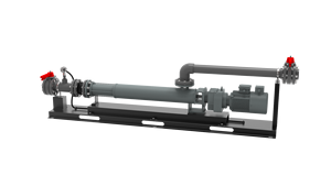 LP đơn vị định lượng bơm trục vít đơn trục vít Bơm chất lỏng dính chuyển thép không gỉ 0, 8m ³/h - Product Image 2