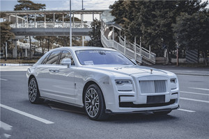 FORRolls Royce Ghost Body <b>Kit</b> Ghost Upgraded CMST Style Carbon Fiber Front Bumper Front Lip Diffuser Side Skirt - Product Image 6