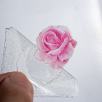 Etiquetas de Transferencia UV Impresas en 3D de Lujo a Prueba de Agua con Logotipo Personalizado, Calcomanías de Vinilo UV para Empaque