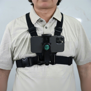 Correa de Pecho Ajustable para Teléfono Móvil, Soporte para Celular con Clip para POV/VLOG, Compatible con Samsung, iPhone y Cámaras de Acción - Product Image 6
