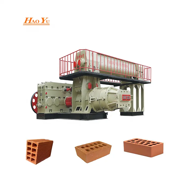 JKY60-máquina de fabricación de ladrillos porosos y de terracota, totalmente automática, de doble etapa