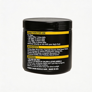 Masticables Blandos de Aminoácidos y Proteínas para Perros, Fortalecedores Musculares, Aumentan la Masa Muscular, Recuperación, Inmunidad y Salud Articular - Product Image 2