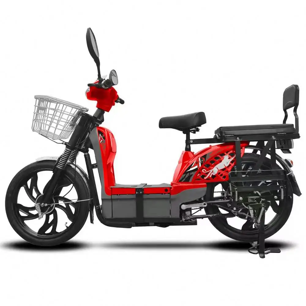 Goedkope Elektrische Motorfiets 500W 60V 12ah 20ah Elektrische Fiets Batterij Met Pedaal Lood Zuur Accu Levering Goederen Elektrische Fiets