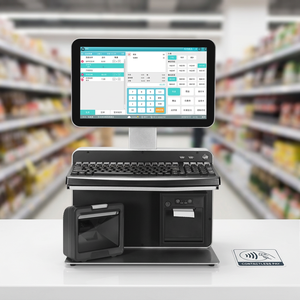 Commercial Touch Screen POS Terminal <b>with</b> <b>Printer</b> Barcode <b>Scanner</b> NFC Payment - Product Image 1