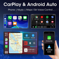 Lecteur multimédia de voiture Qualcomm Snapdragon Android 13 GPS Navigation 9 "pour Audi A6 C7 A7 2012-2018 autoradio sans fil CarPlay