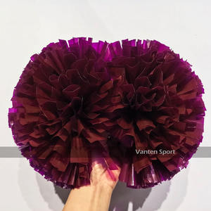 ידידותי לסביבה לחיות מחמד בורדו 6 אינץ '5 אינץ 4 אינץ 5 אינץ' זהב בורדו צבע מנצנצת מעודדות - Product Image 1