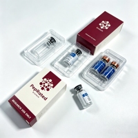 Autocollants personnalisés pour flacons en verre de 3 ml et 10 ml, étiquettes pour bouteilles cosmétiques, plateau en plastique pour emballage