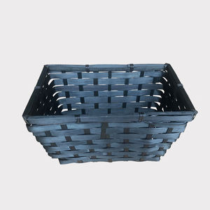 Cesta de Almacenamiento de Bambú Hecha a Mano al por Mayor, Organizador Natural Tejido a Mano, Cesta de Almacenamiento Ecológica para Decoración del Hogar - Product Image 6