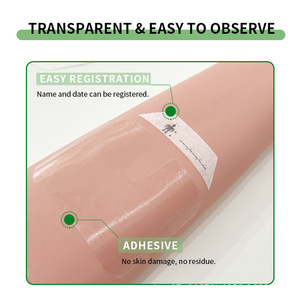 Pansement transparent stérile pour fixation d'aiguille à domicile transfrontalière Medicon - Product Image 5