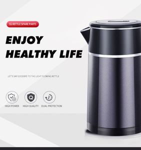 Stainless Steel Cordless Electric <b>Kettle</b> with Five Minutes Quiet to Boiling - Product Image 6