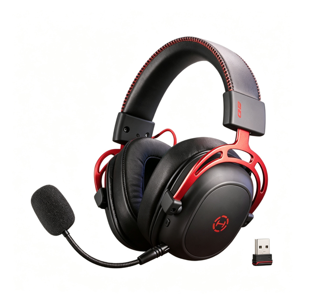 HECATE G5 Wireless Gaming Headset 2.4G  3-mode 7.1 Surround Sound 53mm Driver Noise Cancelling Mic Headphones for PC