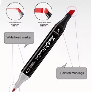 Canetinhas Coloridas 80 <span class=keywords><strong>Pois</strong></span> Set de marqueurs de croquis Marcadores De Arte Marqueur à base d'alcool Canetas Marcadoras Marcadores Doble Punta - Product Image 4