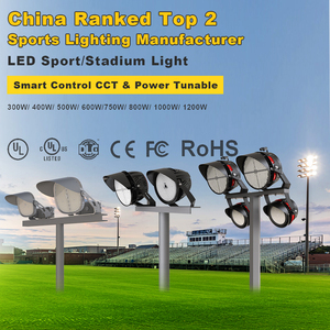 ไฟสปอร์ตไลท์ LED 1000W สำหรับสนามกีฬา ใช้กลางแจ้ง ปรับกำลังไฟได้ 600W ไฟสปอร์ตไลท์ LED สำหรับฟุตบอล รักบี้ เบสบอล เทนนิส - Product Image 2
