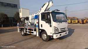 Camión de trabajo aéreo Isuzu 4X2 equipado con plataforma de trabajo en altura de 20 metros, camión AWP - Product Image 4