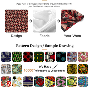 Tessuto Cerato con Motivo Paisley Bruciato, Kain Africano Stampato a Cera, Alta Qualità, PAISLEY FLORAL BATIK HANDKERCHIEF - Product Image 6