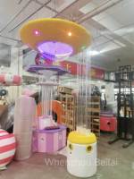 Nouveau design parc d'attractions pour enfants équipement de cascade UFO piscine à balles fontaine à cascade à vendre