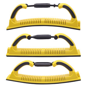 多機能ダストフリー研磨フックループ調整可能カーブ研磨研磨ブロックハンドホルダー自動車用サンダーブロック - Product Image 2