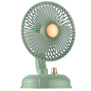 Ventilador de Mesa Multivelocidad Desmontable, Pequeño, Retro, Vintage, de <span class=keywords><strong>Escritorio</strong></span>, de Pared, con Oscilación, con Clip, Refrigerador - Product Image 3
