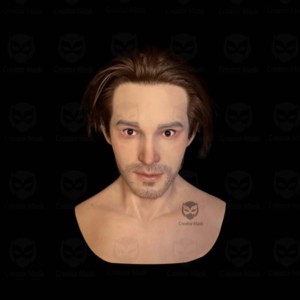 Máscara de Disfraz de Halloween de Silicona Realista de Alta Calidad, Máscara Facial Completa Masculina para Cosplay, Fiesta, <span class=keywords><strong>Carnaval</strong></span>, Día de los Inocentes - Product Image 2