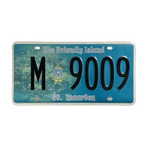 Placas DE VEHÍCULOS DE St Maarten en tamaño 305x152mm, placas de número de registro para el gobierno, placas de matrícula de diseños personalizados - Product Image 6