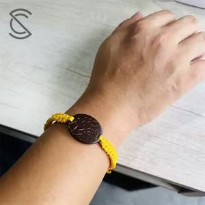 고품질 코코넛 껍질 <span class=keywords><strong>NFC</strong></span> 손목밴드 멀티칩 Ntag213 <span class=keywords><strong>RFID</strong></span> 13.56MHz 친환경 방수 조절 가능 출입 통제 - Product Image 2