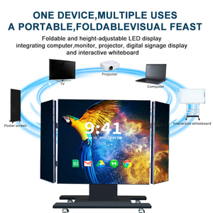 Màn hình quảng cáo kỹ thuật số LED gấp gọn, nâng hạ thủy lực, độ phân giải Full HD 1080P, chất lượng chuyên nghiệp - Product Image 4