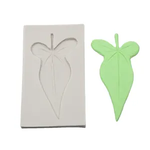 3D Leaf Shaped Silicone Bakken Tools Fondant Taart Decoratie Silicone Mold Chocolate Cookies Suiker Craft Art Mallen