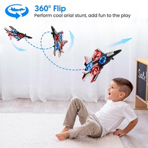 2.4G bọt <span class=keywords><strong>RC</strong></span> máy bay máy bay chiến đấu đồ chơi điều khiển từ xa diễn viên đóng Thế bay không người lái máy bay 360 lật độ cao giữ không đầu chế độ <span class=keywords><strong>Quadcopter</strong></span> với ánh sáng - Product Image 4