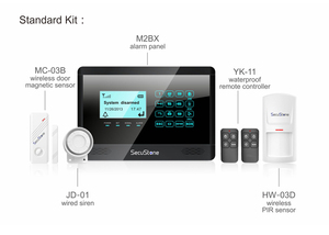 Sistema de Alarma Antirrobo Inalámbrico Wifi y 4G de 12v Wolf-guard Sistema de Alarma de Seguridad para el Hogar - Product Image 6