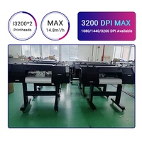 Machine d'impression de t-shirts Streetwear rentable sacs textiles d'impression bricolage 70 imprimante DTF XP600 I1600 I3200 avec séchoir à secoueur
