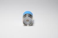 Muestra gratis bnc macho a F Conector recto TV RF conector adaptador coaxial