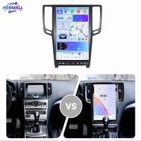 Appareil de navigation tout-en-un avec écran large de 14,5 pouces, Qualcomm 8 cœurs, autoradio pour Infiniti G25 G37 OLIVER