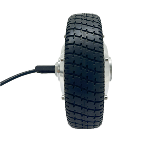 Motorreductor de CC de 8 pulgadas, motor bldc de baja velocidad, motor de cubo de <span class=keywords><strong>rueda</strong></span> de alto par con codificador, scooter, silla de ruedas, carro robot, <span class=keywords><strong>carretilla</strong></span> - Product Image 4