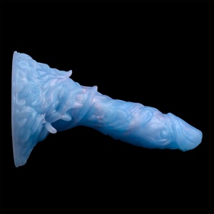 Dildo Luminoso de Silicona con Ventosa, Diseño de Ciervo Mítico Alienígena, Masajeador Vaginal, Plug Anal Femenino y Masculino, Juguetes Sexuales para Adultos - Product Image 6