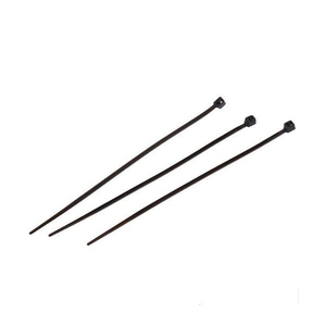 Plastic zip tie approved resist Black color tie wrap Selflocking nylon 66 cable ties - Product Image 1