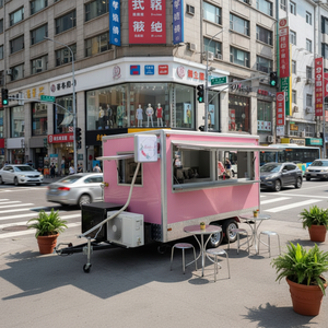 <span class=keywords><strong>Remorque</strong></span> de concession standard américaine avec gril et friteuse, prix abordable, pour vente de glaces et de nourriture, camion de restauration mobile - Product Image 1
